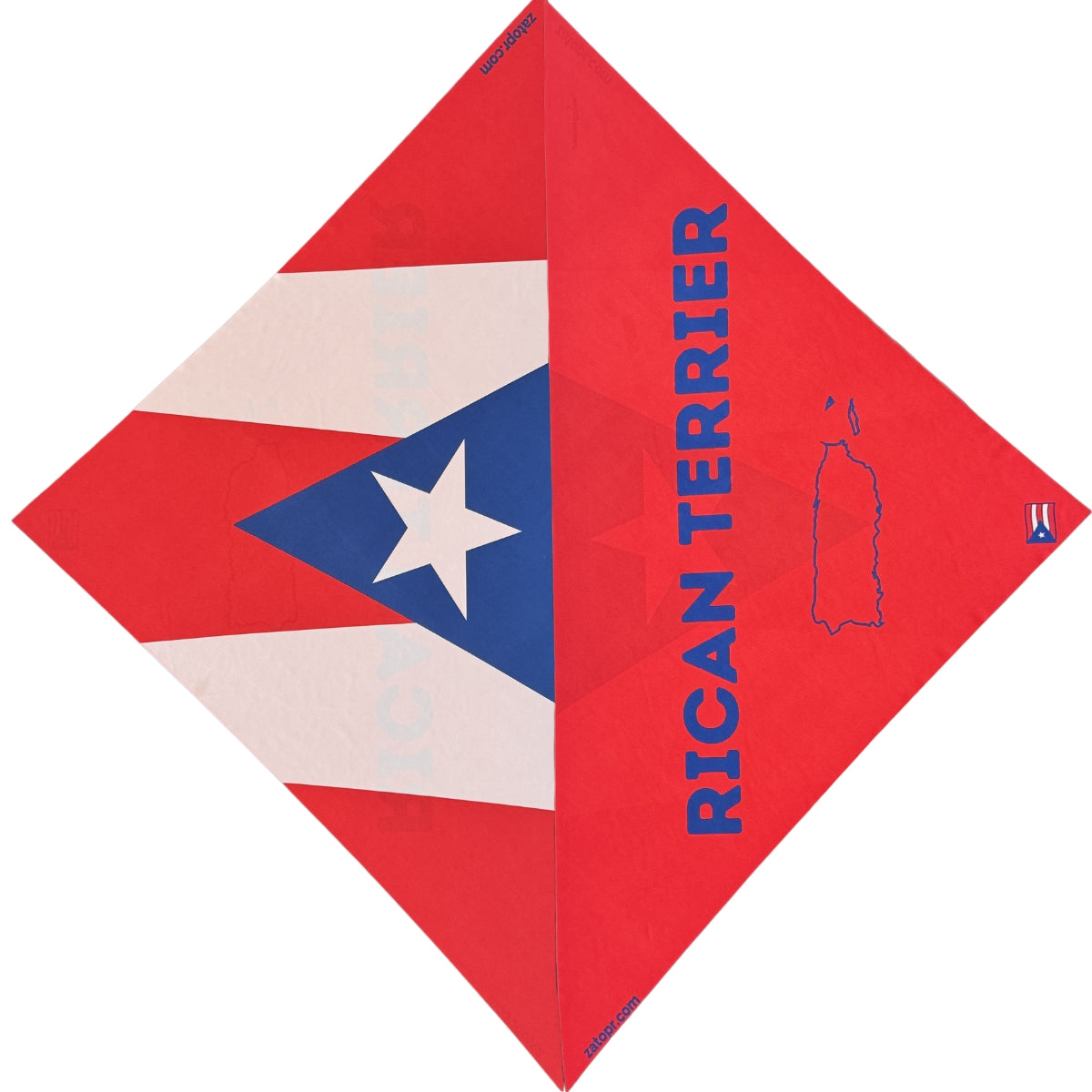 Rican Terrier -PR flag image 3